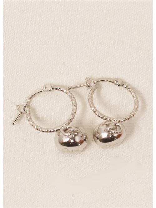 hoop earrings with bells Capri Bell | ORECCHINICERCHIOCAMPANELLEARGENTO